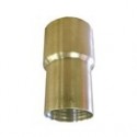 overloopstuk van 2 inch naar 2.5 inch voor s16 flexibele afvoerslang.