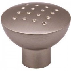 Dimpled Knob 33mm Brushed Nickel