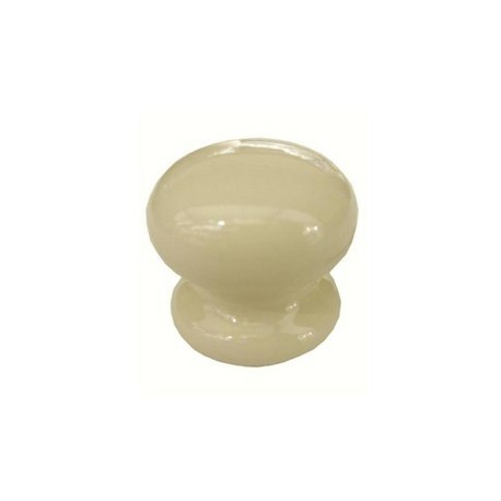 Keramische knop 35mm Ivory