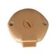 2 Way vergrendeling 30mm buiten klink bruin