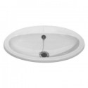 Oval inzet wastafel 520mm