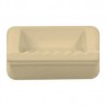 Badkamer zeepbakje 185mm Cremé