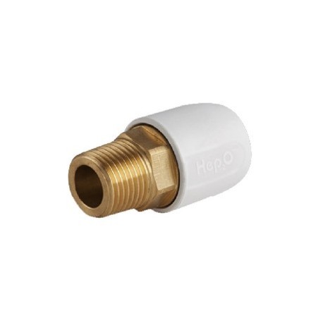 Hepworth male adapter 1/2 "M tot 15 mm