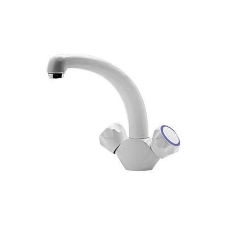 Enamel monobloc mengkraan Wit
