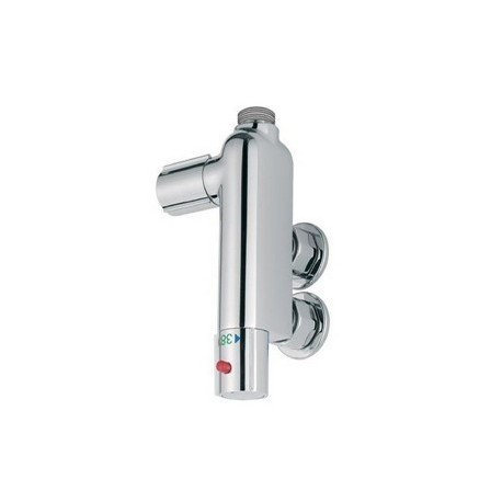 Moderne Verticale Thermostatische Douchemengkraan - 1/2" Hot & Cold Voor Caravan En Thuis