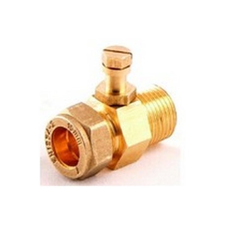 inlijn  testpunt 1/2 "male naar 15mm compressie