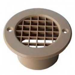 Vloerventilatie beige
