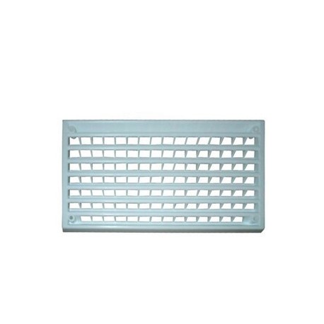 Plastic interieur grill ventilator 5500 mm² wit