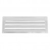 Plastic louvre ventilator 5500  mm² wit