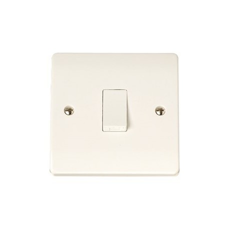 Scholmore lichtschakelaar enkel wit