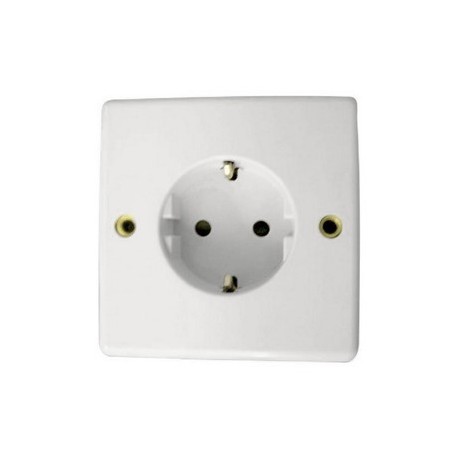 Euro stopcontact enkel
