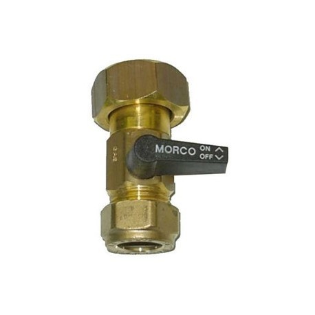 Gaskraan voor Morco G11 accepteert een 15mm feed.