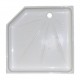 renovatie douchebak 735mm x 530mm kleur: wit
