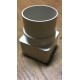 Square line koppelstuk naar rond 65mm