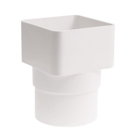 Square line koppelstuk naar rond 65mm