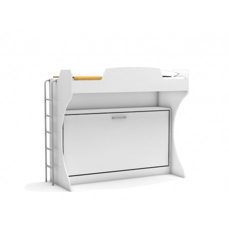Opklapbed stapelbed Academy