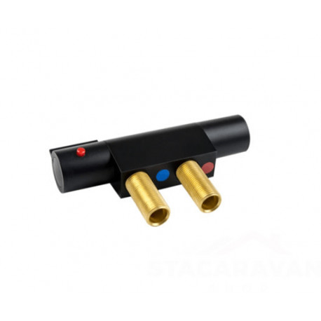 Douchemengkraan 45mm kleur: zwart