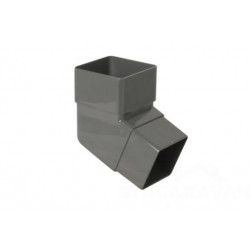 Square line bocht Antraciet