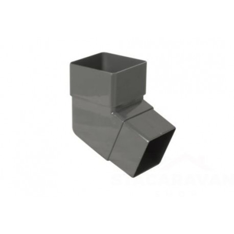 Square line bocht Antraciet