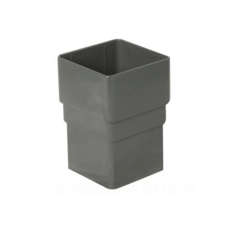 Square Line koppelstuk 65mm Antraciet