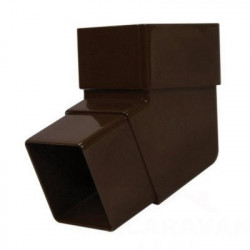 Square Line bocht Bruin