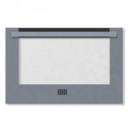 Ovendeur New World, 600DIS, zilver (012958000)